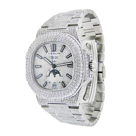 patek philippe iced out cheap|buy patek philippe nautilus.